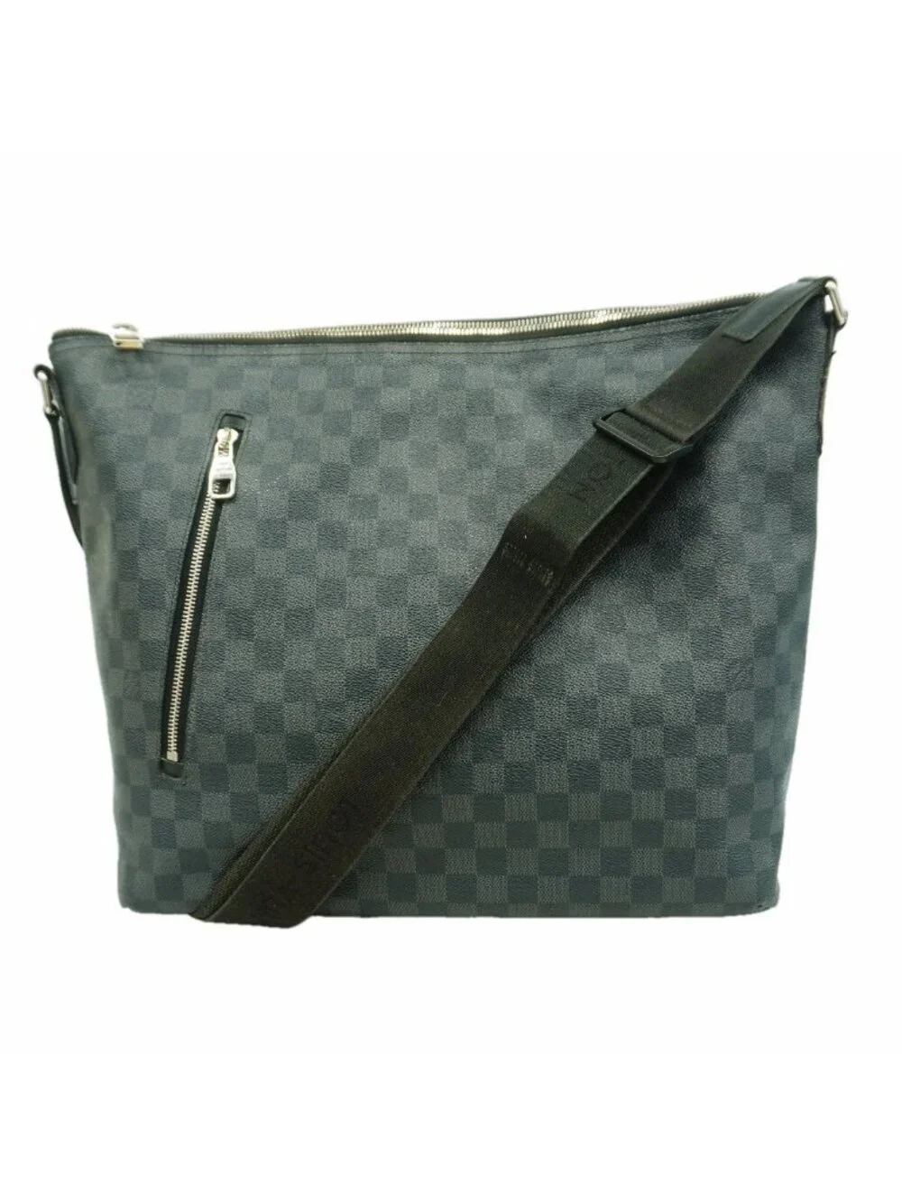 Louis Vuitton Shoulder Bag Damier Graphite Mick GM Black Gray